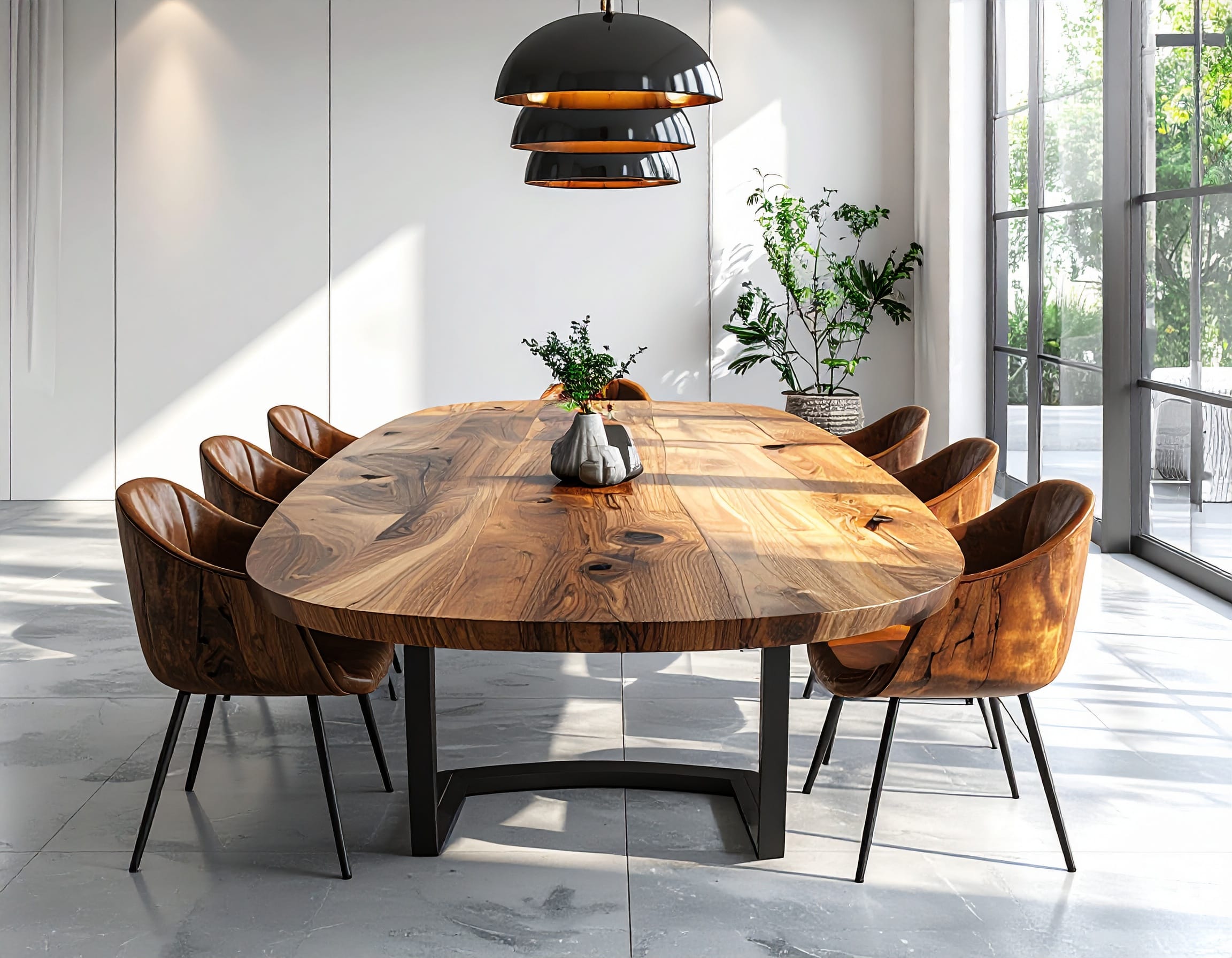 Bàn họp oval 5 Ban hop oval 4 1