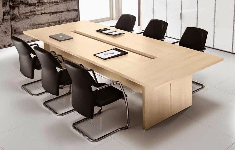 bàn họp gỗ công nghiệp MDF chất lượng cao