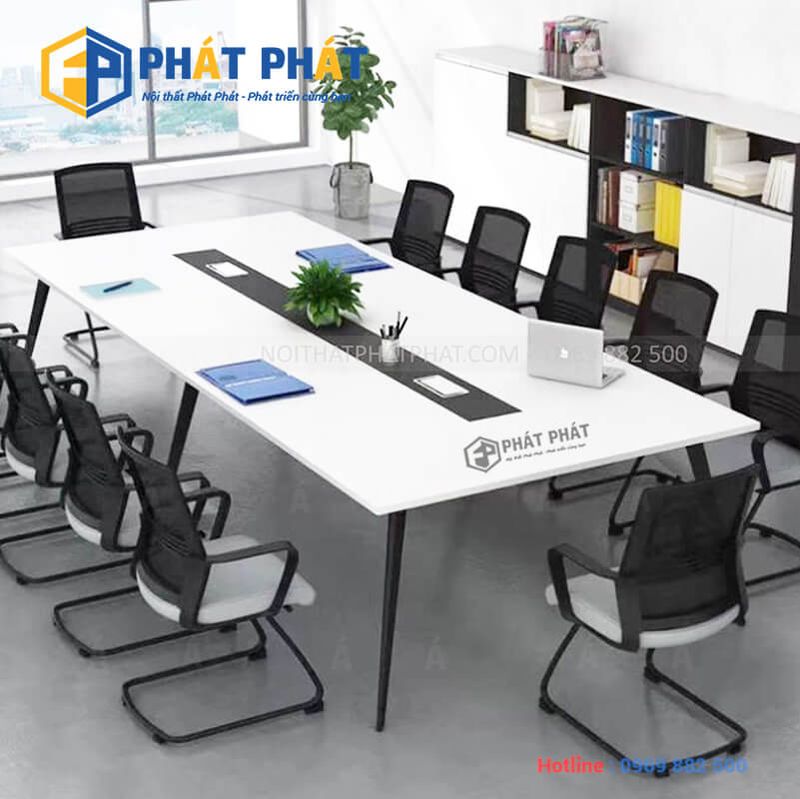 Hình ảnh bàn họp MDF