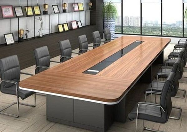 bàn họp gỗ MDF hiện đại