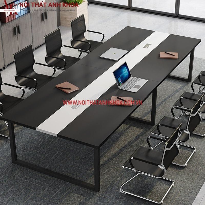 bàn họp đa năng MDF