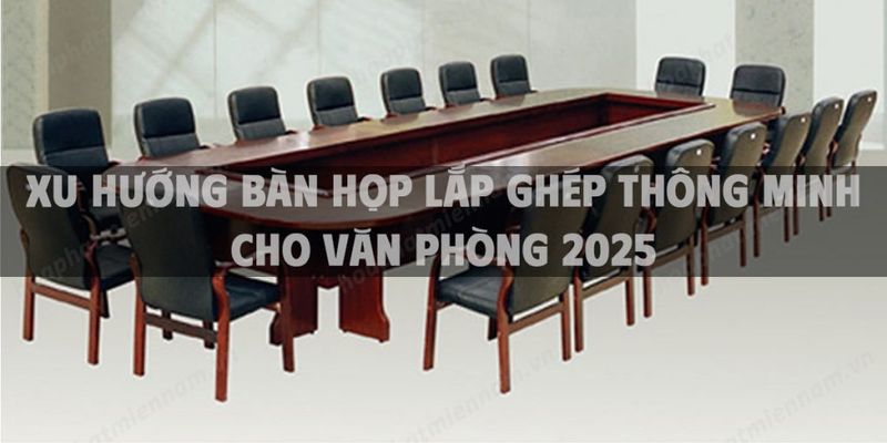 bàn họp lắp ghép