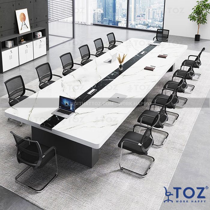 bàn họp cao cấp MDF