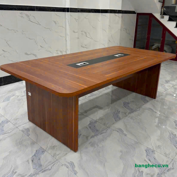 Bàn họp văn phòng MDF chống ẩm 2 bàn họp luxury