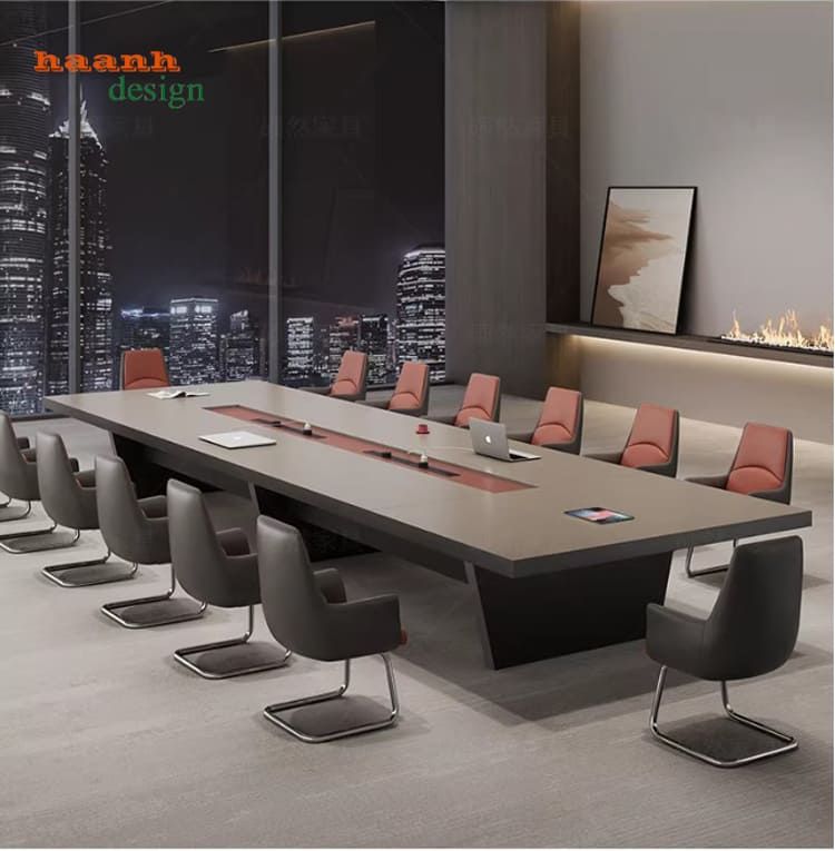 Bàn họp văn phòng MDF chống ẩm 5 bàn họp phù hợp