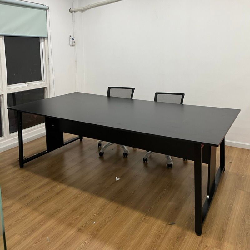 bàn họp mặt gỗ sắt