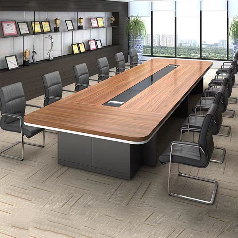 bàn họp cao cấp cho văn phòng 3 Bàn họp hình chữ nhật MDF